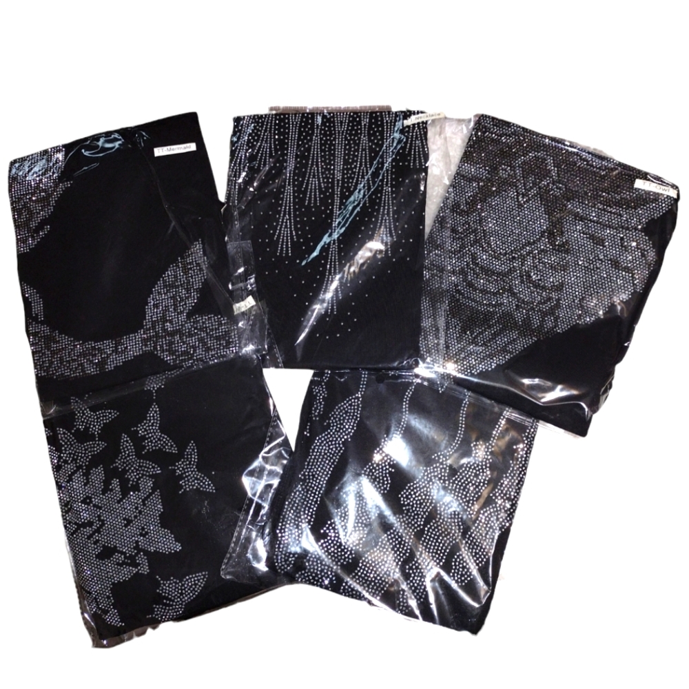 Tank top bundle of 5 individually packaged NWT stretchy, comfy, shiny